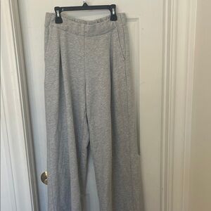 Aerie Gray Wide Leg Pants